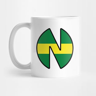 N Soccer Team Shirt 10 Mug
